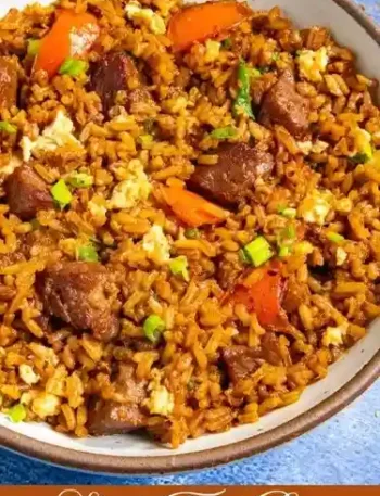Steak Fried Rice Recipe One-Pot.