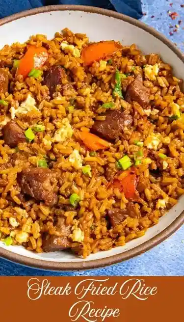 Steak Fried Rice Recipe One-Pot.