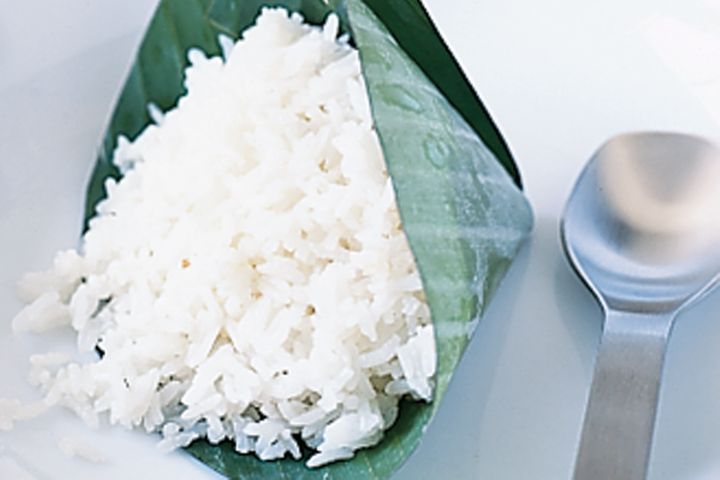 Cooked Coconut Rice
