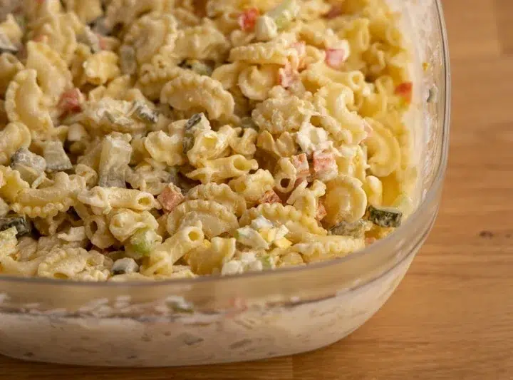 Mixed-macaroni salad stay in fridge