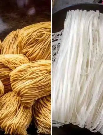 Rice Noodles Vs Egg Noodles