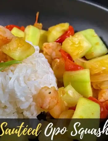 Sautéed Opo Squash