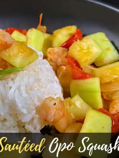 Sautéed Opo Squash
