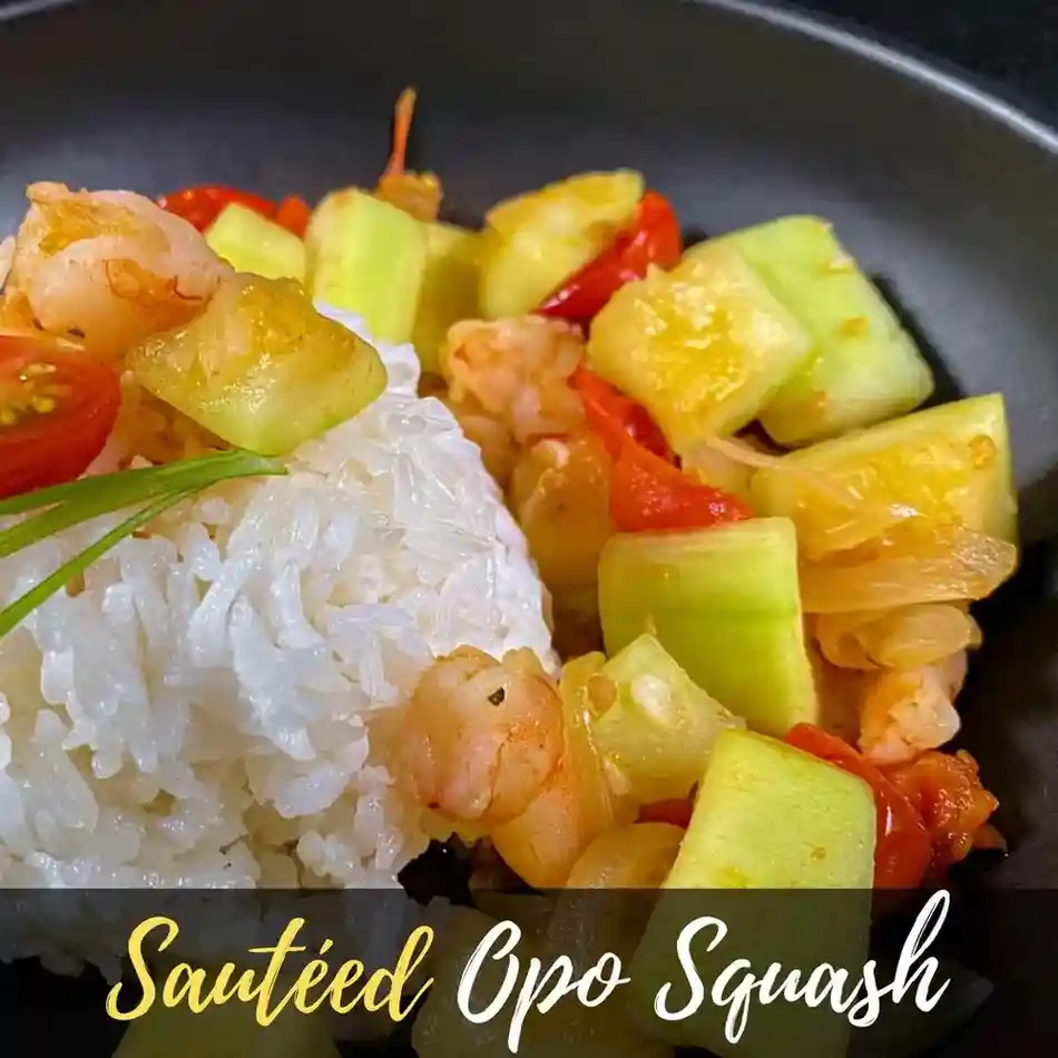 Sautéed Opo Squash