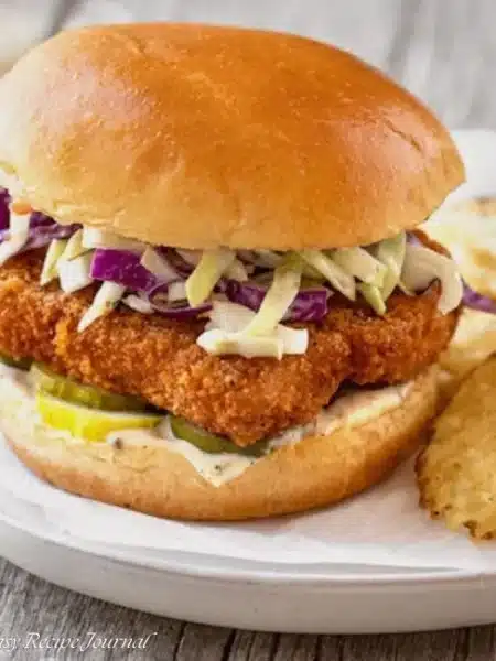 Spicy Cod Sandwich Recipe