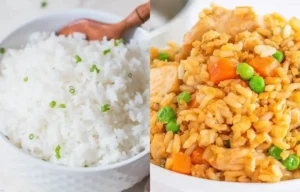 Steam Rice vs Fried Rice