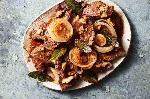 Filipino Beef Steakwith Onions Bistek