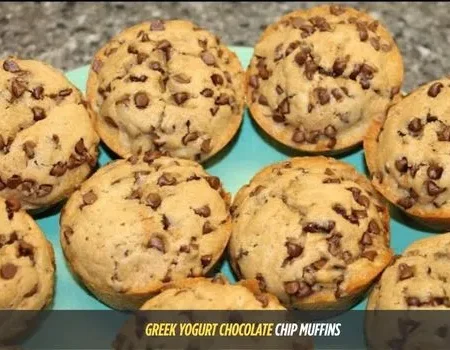 Greek Yogurt Chocolate Chip Muffins