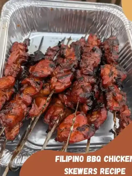 Filipino BBQ Chicken Skewers Recipe