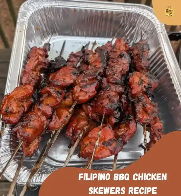 Filipino BBQ Chicken Skewers Recipe