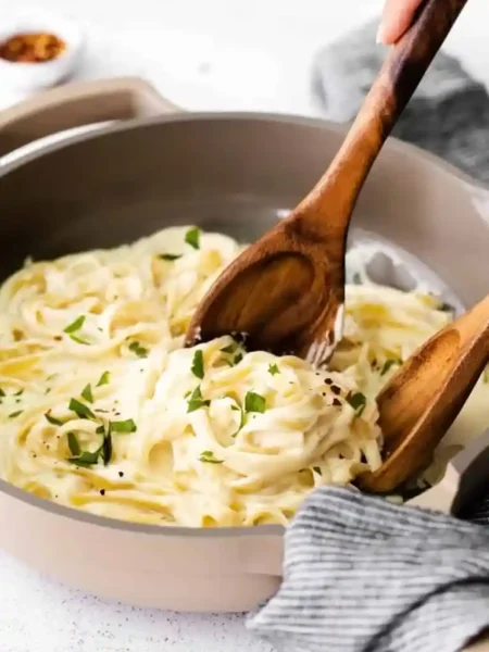 Chicken Alfredo with Cream Cheese
