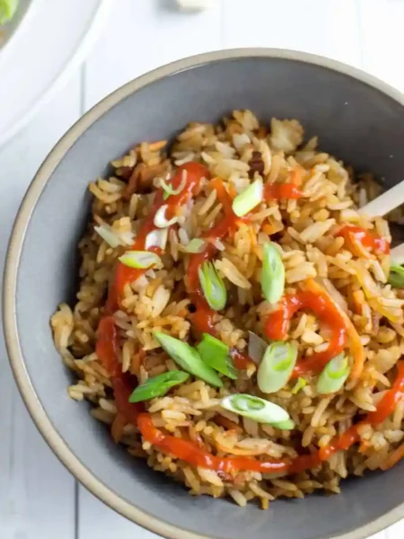 Garlic Bacon Fried Rice Recipe